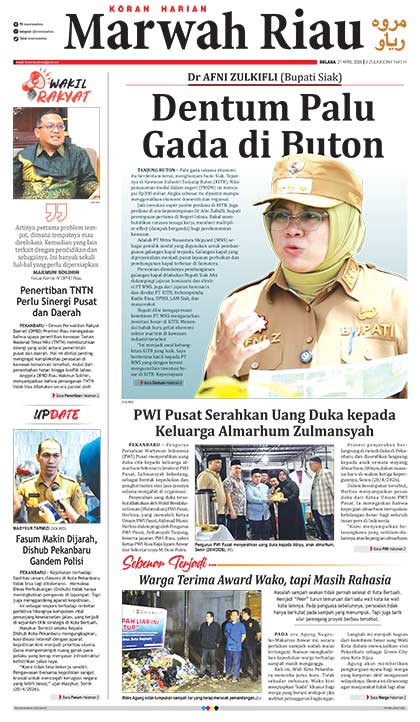 Marwah Riau Edisi 21 April 2026