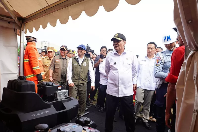 Menko Polkam Datang ke Riau, Cek Soal Asap Serta Kebakaran Hutan dan Lahan