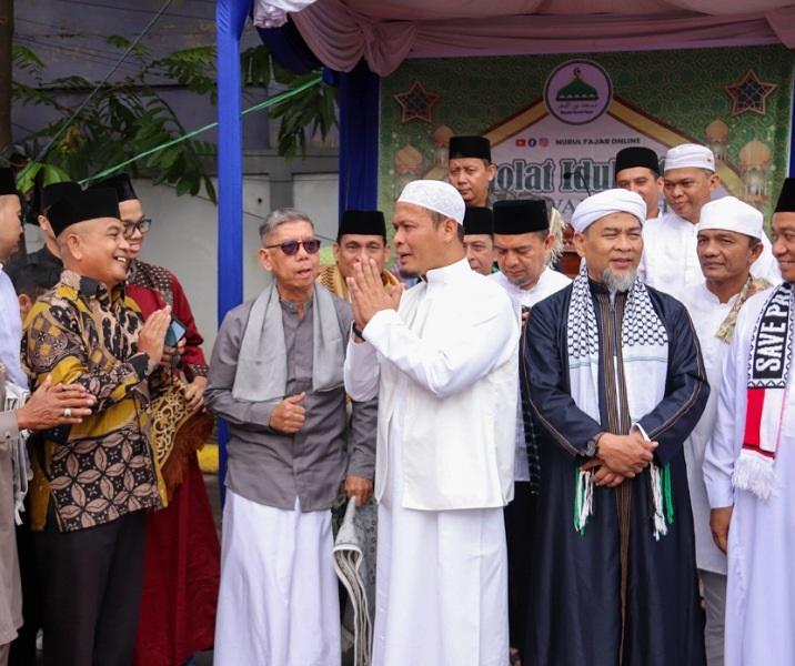 Walikota Agung dan Wawako Markarius Akan Salat Id di Lapangan Hang Jebat Pekanbaru