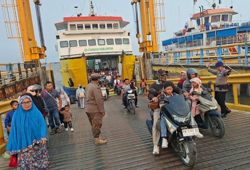 Meningkat, Penyeberangan Roro Dumai ke Pulau Rupat Mulai Ramai Lagi