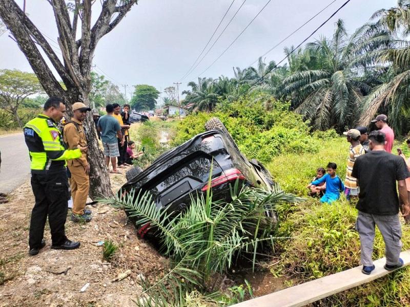 Penabrak Mobil Dinas Wakil Ketua DPRD Bengkalis Jadi Tersangka, Positif Narkoba