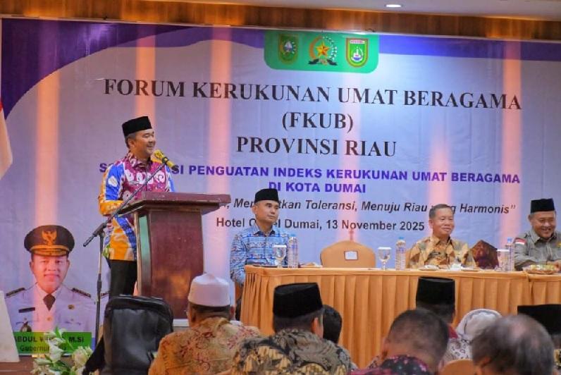 Tingkat Toleransi Tinggi, Riau Raih Peringkat 2 Provinsi Paling Rukun di Indonesia