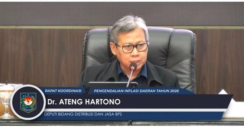 Rakor dengan Pemda, BPS Paparkan Dinamika Inflasi Pasca Lebaran di Berbagai Daerah
