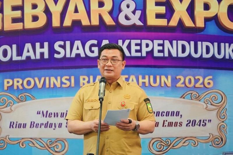 Sekdaprov Syahrial Abdi Buka Gebyar dan Expo SSK Riau 2026, Ajak Siapkan Generasi Unggul