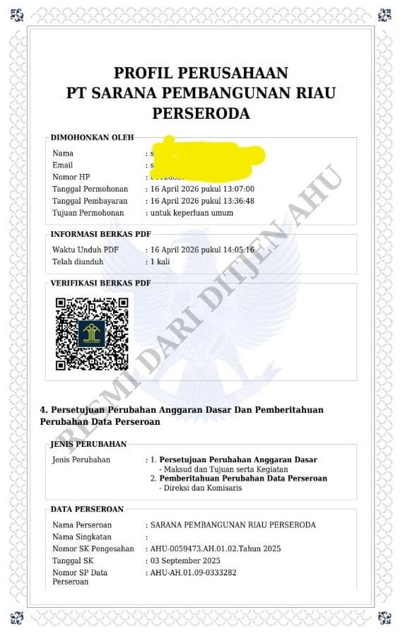 Ida Yulita Tegaskan, Seleksi Direktur PT SPR oleh Pansel Pemprov Riau Tidak Sah dan Melawan Hukum