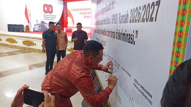 Tak Ada Ruang untuk Titipan, Pemprov Riau Jamin SPMB 2026 Lebih Transparan