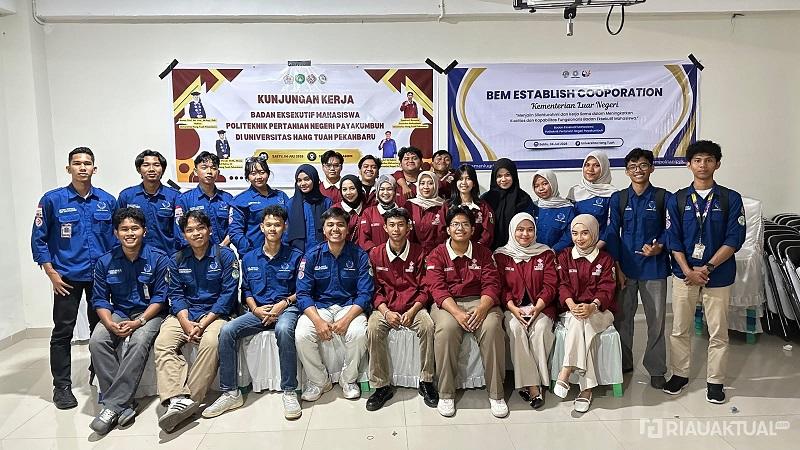 BEM UHT Pekanbaru dan PPNP Jajaki Kerja Sama Pengembangan Organisasi Mahasiswa