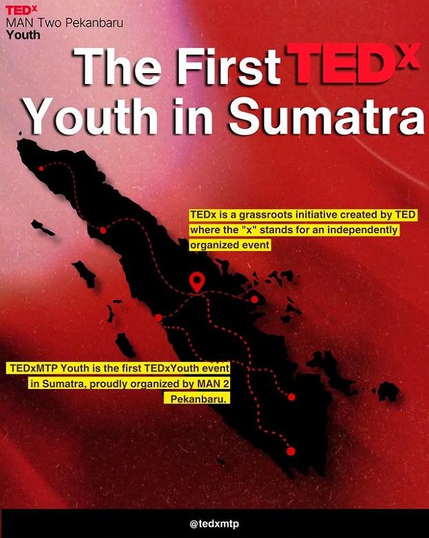 Pertama di Sumatera, TEDxMAN Two Pekanbaru Youth Hadir dengan Tema "Connecting the Dots"