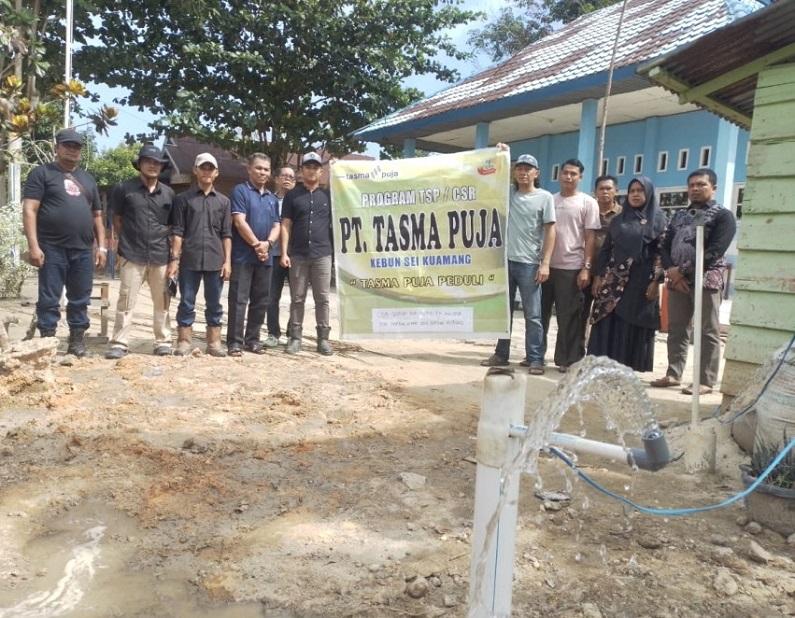 CSR PT Tasma Puja Hadirkan Air Bersih bagi Sekolah dan Masyarakat Padang Mutung