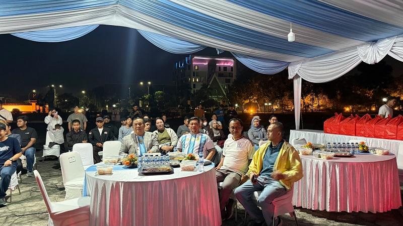 Final Piala Dunia 2026 Satukan Ribuan Warga di Halaman Kantor Gubernur Riau
