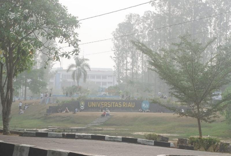 Unri Ambil Langkah Hadapi Kabut Asap, Perkuliahan Dialihkan Secara Daring