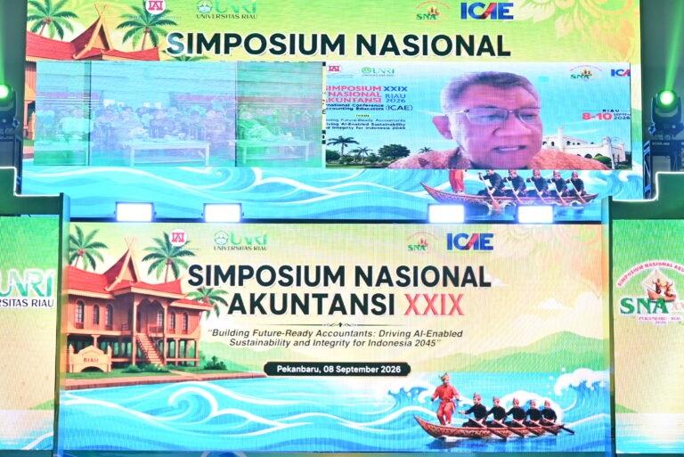 Gelaran SNA XXIX di Unri Bahas Masa Depan Profesi Akuntan di Era AI