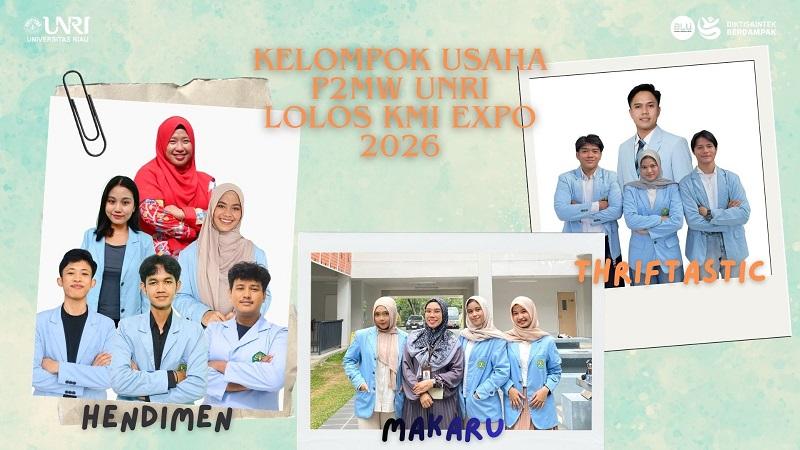 Bawa Ide Bisnis Segar, Tiga Tim Mahasiswa UNRI Tembus KMI Nasional