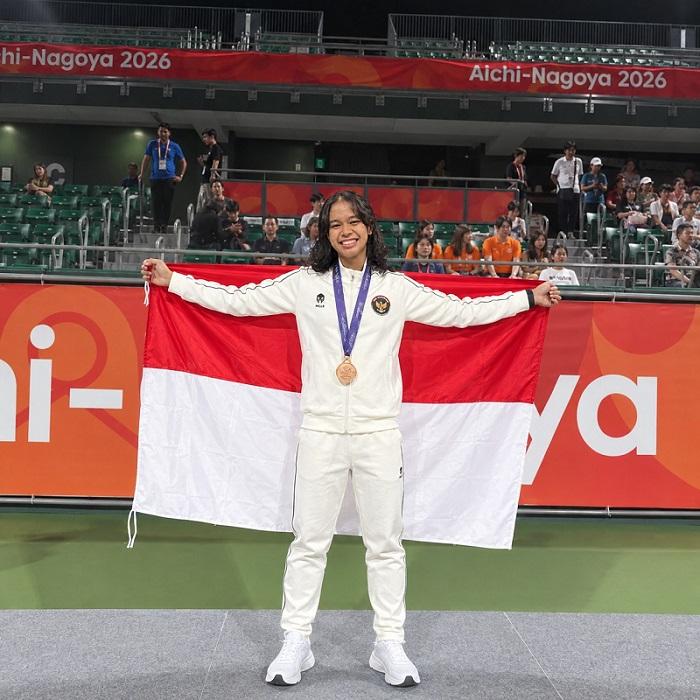 Mahasiswi Unilak Wan Annisa Raih Medali Perunggu Sepak Takraw Asian Games 2026