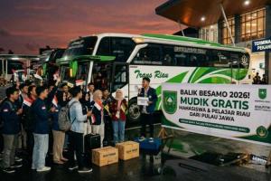 Bus Gratis Balek Besamo 2026 Pemprov Riau Akan Bawa Mahasiswa Pulang Kampung