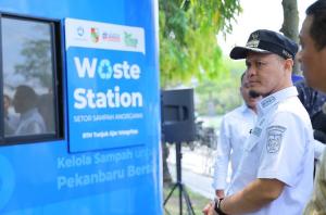 Pemko Pekanbaru Targetkan Waste Station di Seluruh Kecamatan, Sampah Warga Bisa Ditukar Uang