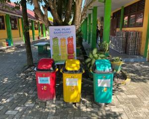 SMPN 20 Pekanbaru Jadi Contoh Sekolah Hijau, Predikat Adiwiyata Mandiri Tetap Terjaga