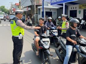 Polresta Pekanbaru Gelar Operasi Patuh Lancang Kuning, 11 Pelanggaran Ini Jadi Sasaran Tilang