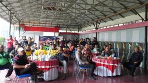 Brimob Polda Riau Ajak Komunitas Ojol Nobar Piala Dunia 2026, Suasana Penuh Keakraban
