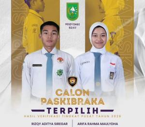 Prestasi Membanggakan, Siak dan Inhil Kirim Wakil ke Paskibraka Istana Negara 2026