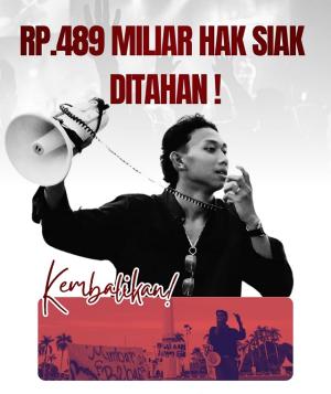 ’Hak Siak Harus Kembali ke Siak’, Mahasiswa Desak Pemerintah Pusat Cairkan DBH Rp489 M