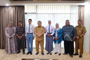 Plt Gubri Lepas Dua Capaska Nasional, Siap Harumkan Nama Daerah di Istana Merdeka