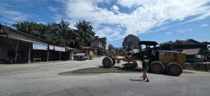 Perbaikan Dikebut, Jalan Provinsi yang Rusak di Rohul Mulai Pulih dan Lancarkan Mobilitas Warga