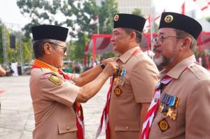 Hari Pramuka ke-65, 24 Insan Pramuka Riau Terima Lencana atas Dedikasi dan Pengabdian