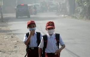 Karhutla Berdampak ke Sekolah, Siswa Pelalawan Wajib Pakai Masker dan Aktivitas Outdoor Dibatasi