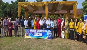 Anggota DPD RI Abdul Hamid Resmikan Turnamen Sporsa Champions II SMA Negeri 1 Pangkalan Kerinci