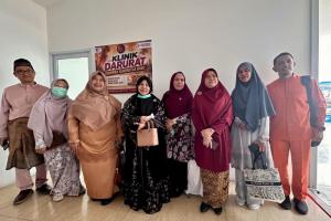 Bantu Warga Terdampak Kabut Asap, Universitas Abdurrab Buka Klinik Darurat di Pekanbaru