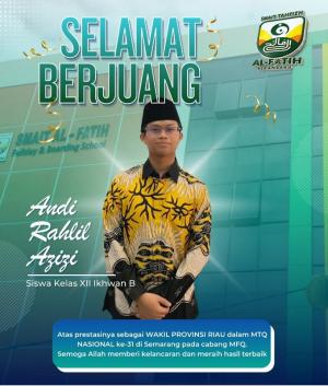Siswa SMA IT Tahfizh Al-Fatih Pekanbaru Tembus MTQ Nasional, Wakili Riau di Cabang MFQ