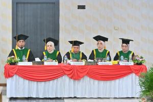 Lima Guru Besar Baru Dikukuhkan, Unri Perkaya Kepakaran Akademik di Empat Fakultas