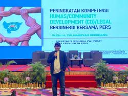 Sekjen PWI Pusat Beri Pencerahan pada Humas Perusahaan Gapki Riau